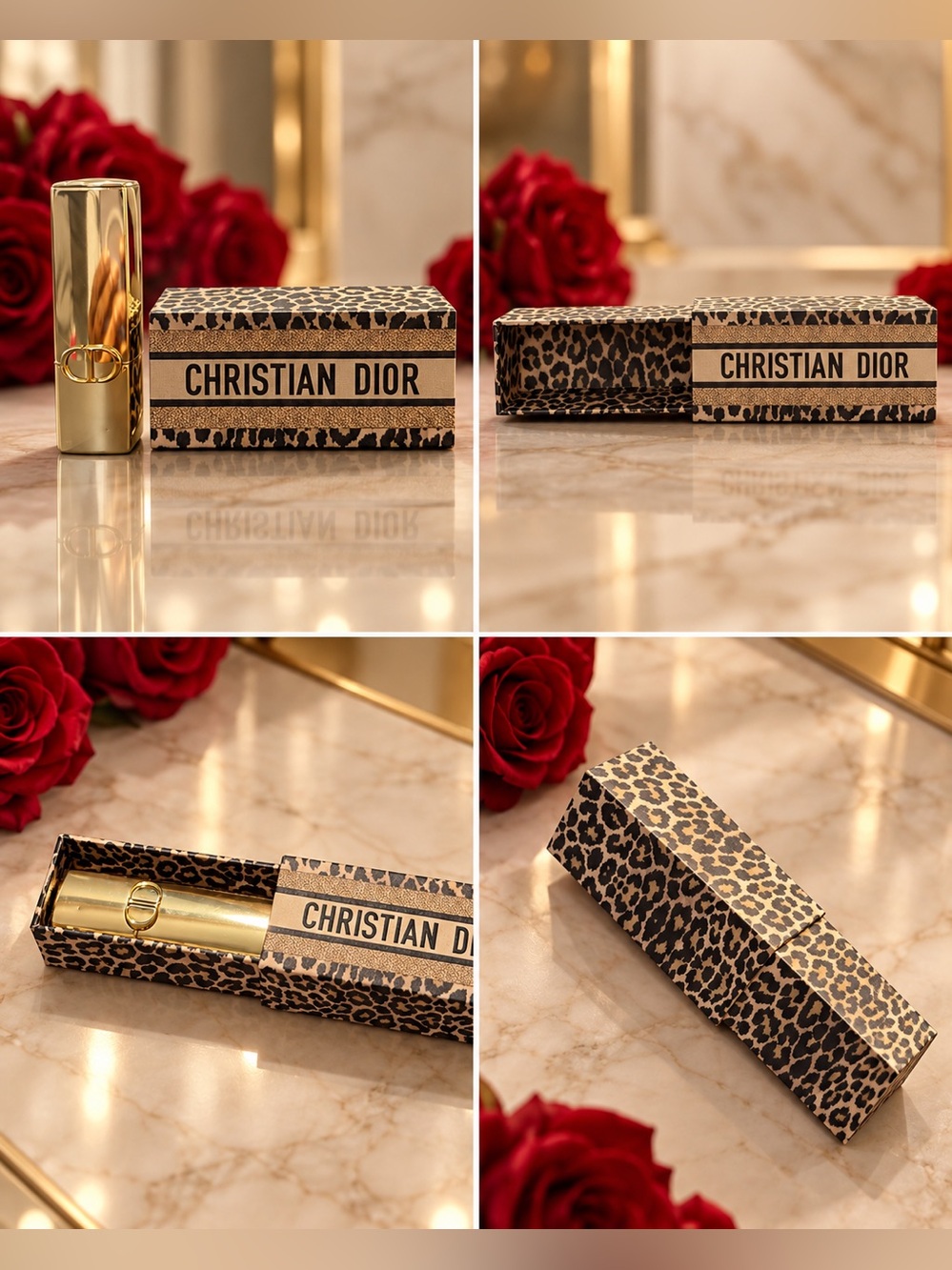 Christian Dior Beauty Leopard 🐆 Print Lipstick Holder